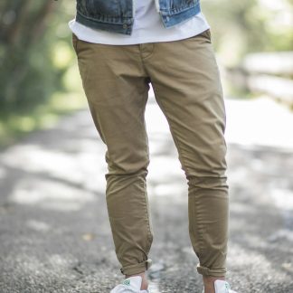 Bulah Men's Straight Fit Chino Pants — Cotton Twill